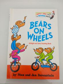 Bears on wheels beginner book first edition- vintage. Like brand new