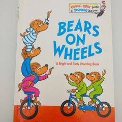 Bears on wheels beginner book first edition- vintage. Like brand new