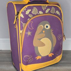Kids carry on suitcase bag