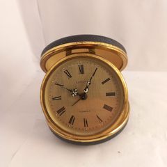 Clock mechanical The high German quality Travel Alarm Clock, 2 jewels, by EUROPA, made in Germany great gift present