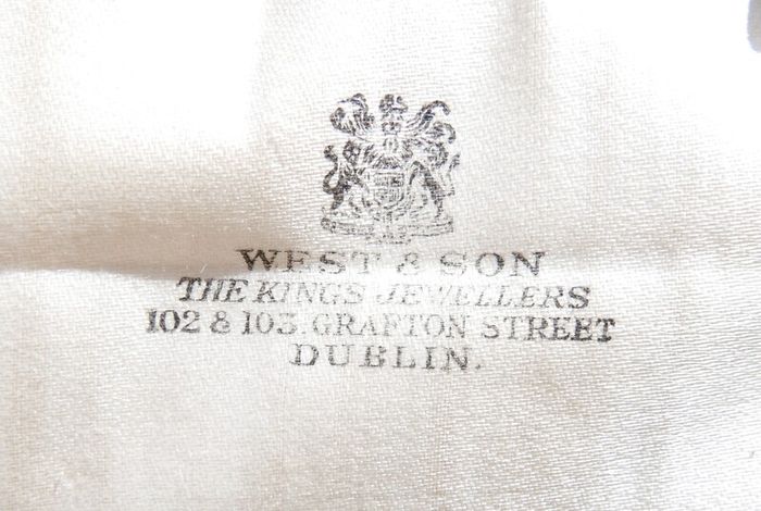 Antique Hairdressing West & Son of Dublin Box