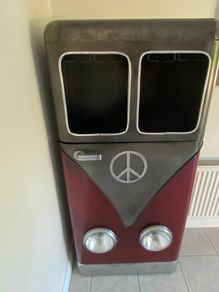 Hand made VW heavy metal drinks cabinet