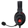EKSA E900 Stereo Sound Wired Gaming Headset - Red - Detachable Mic (No Box) Image 4