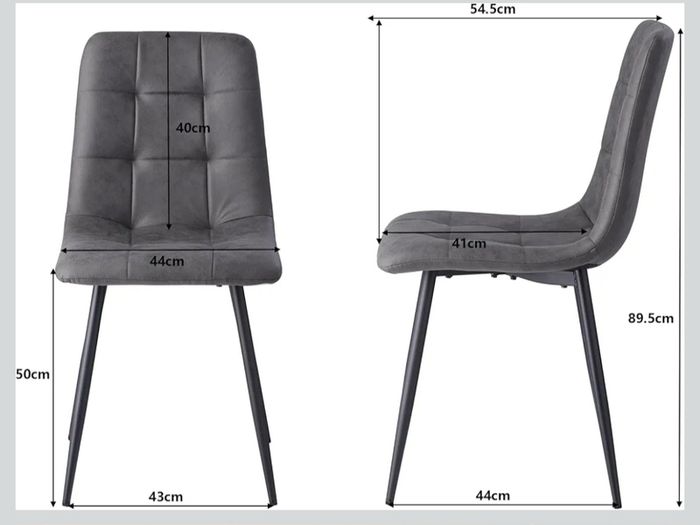 Round Glass & Chrome Dining Table with 2 Chairs (Can Sell Separately)
