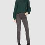 TOM TAILOR women's Alexa slim jeans with leopard print 1022793, dark gray, 25W / 32L Image 3