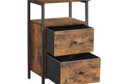 Bedside table with 2 drawers