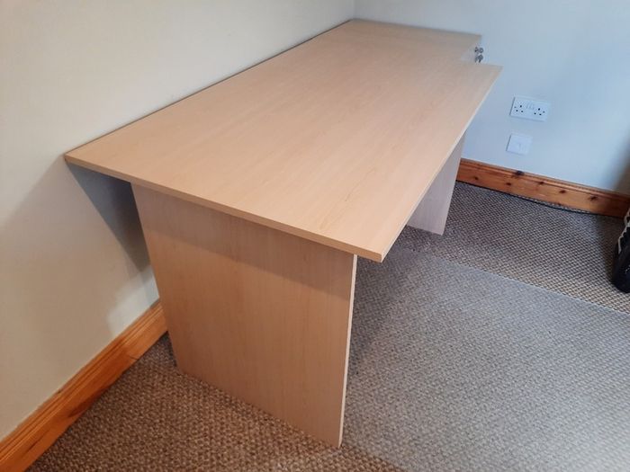 Large desk and Cabinet