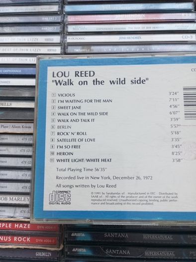 Cd Lou Reed Transformer