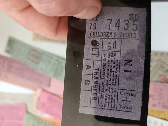Vintage Transportation Ticket Collection