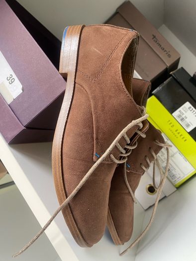 Brogue Shoes suede tan  Kurt Geiger 40/7