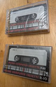 Micro computer cassettes - R10 - still wrapped