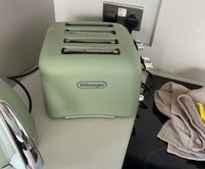 Toaster Delonghi Green Retro