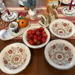 RARE Nicholas Mosse Set of 4 Bowls - 2003 Special Olympics Commemorative Edition