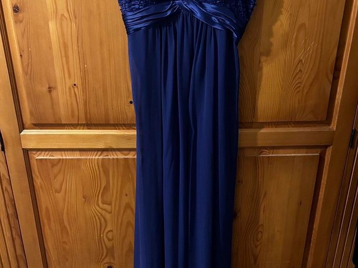 purple full lenght dress