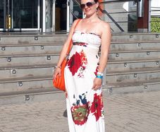 "AX" Maxi Summer Dress  Size 8-10