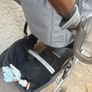 Uppababy Travel system with bassinet, lower & upper adapters, snack tray, cup holder, organiser, hand warmer and foot muffs Image 4