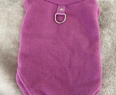 Purple/Lilac Dog Fleece Jumper/Jacket/Coat Size Medium BNWOT