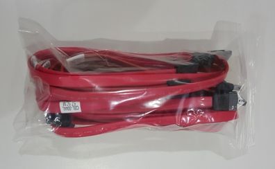 10 X Spectra Strip SATA Data Cable 6 Gb/S 57Cm Red (Brand New/Warranty)