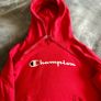 Champion Hoodie/Sweatshirt Red Medium Image 2