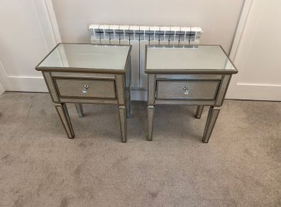 Mirrored Nightstands
