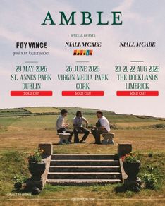amble ticket dublin 29th may