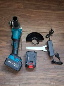 battery angle grinder