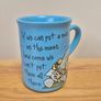 Funny Angels at Heart Stoneware Mug Image 2