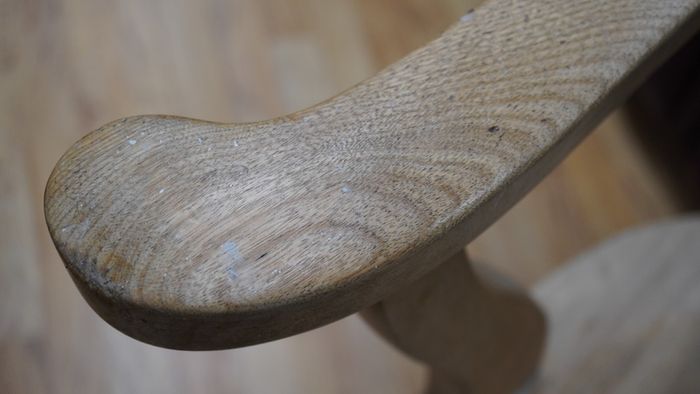 Antique Farmhouse Swivel Desk Chair