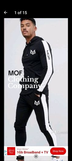 Joblot Men's tracksuits