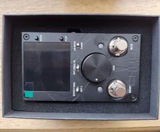 Solar chug tuner, boost, di, filter, splitter pedal with power supply