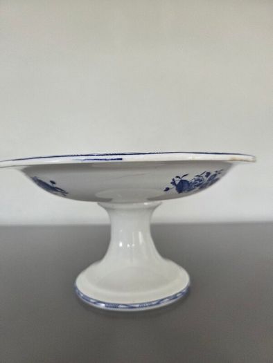 Cake Stand Boch La Louviere Grand Bouquet