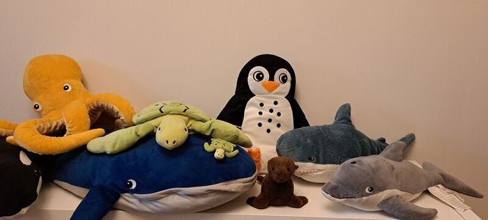 Soft Toys Ocean Animals Bundle