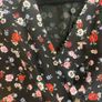 The Kooples black floral dress size S Image 3