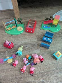 Peppa Pig toys, jigsaw and soft toys