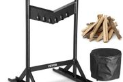 NEW SALE | Wood Splitter, XL Log Splitter for 8.6" Dia. Wood, Portable "V" Shaped Finger-safty Firewood Cutter, Heavy-duty Solid Steel Wedge Manual Log Maker, With Protection Bag for Home Campsite