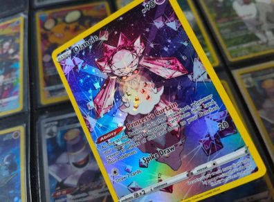 Diancie ! Illustration Rare ! from Crown Zenith Set ! 2023 ! Pokemon Card !
