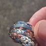 Sterling Silver Ring with Tri Band Spinner Image 8