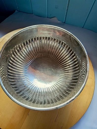 Stunning Antique Victorian Solid Sterling Silver Hallmarked Rose Bowl