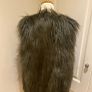 Papaya Weekend size 8 dark green faux fur gilet - new Image 4