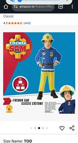 Fireman Sam costume Halloween