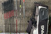 Full set of golf clubs