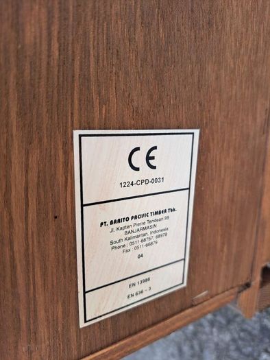 Lovely solid wooden cabinet on wheels