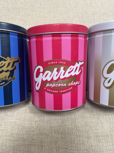 Garrett Popcorn Tins