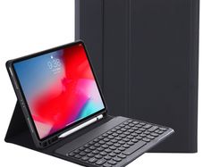 For Apple iPad 10.5'' / 10.2'' Bluetooth Keyboard Leather Case Black