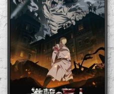 Attack on Titan Anime Wall Posters Lot of 3 - Sealed (The Final Season)