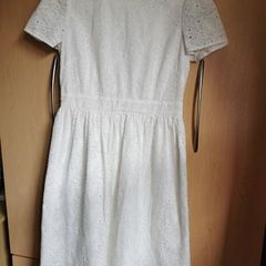 NEW - Handmade cotton lace dress UK 10