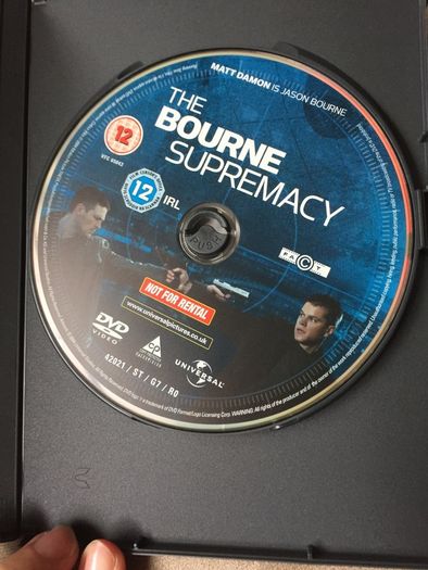 The Bourne Supremacy DVD