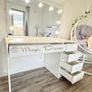 Glamour Vanity Table with Hollywood mirror LED Image 4