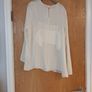 Primark  Long Cream Blouse/Long Top.  Size - XL - 16-.  B.N.W.T. Image 3