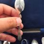 Sterling silver teaspoon set Image 4